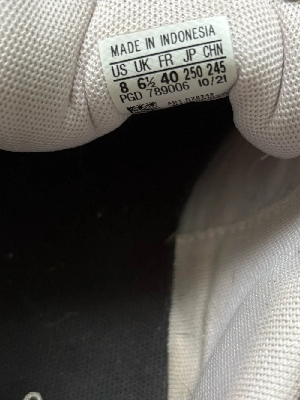 adidas Women's Light Pink Running Sneakers with Coral Stripes